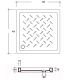 Миниатюра изображения товара Душевой поддон RGW CR-099-B / 19170199-04