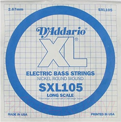 Струна для бас-гитары D'Addario SXL105