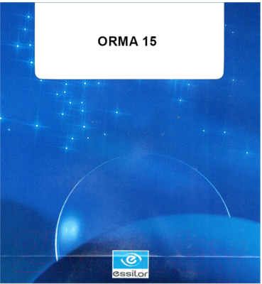Линза для очков Orma 15 Ф65 -4.00