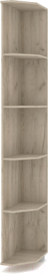 Угловое окончание для шкафа Modern Карина К64 (серый дуб)