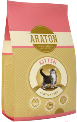 Сухой корм для кошек Araton Kitten / ART44789 (400г)