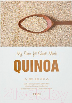 

Маска для лица тканевая A'Pieu, My Skin-Fit Sheet Mask Sea Quinoa