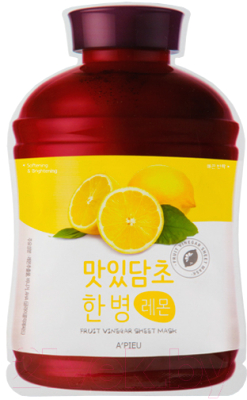 

Маска для лица тканевая A'Pieu, Fruit Vinegar Sheet Mask Softening & Brightening