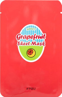 Маска для лица тканевая A'Pieu Sweet Grapefruit Sheet Mask (23г)