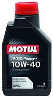 Моторное масло Motul 2100 Power+ 10W40 / 108648 (1л) - 