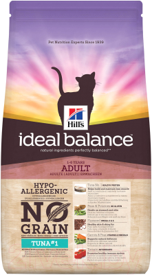 Сухой корм для кошек Hill's Ideal Balance Adult No Grain Tuna & Potato (1.5кг)