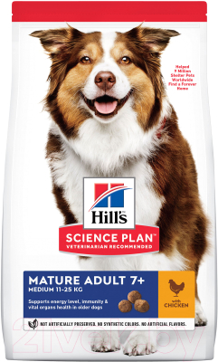 

Корм для собак Hill's, Science Plan Canine Mature Adult Light Chicken