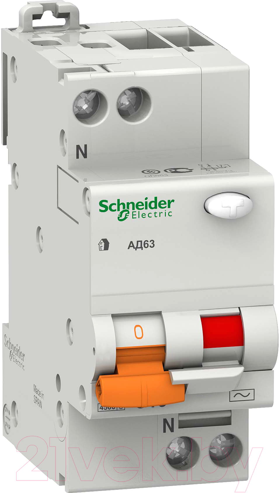 Дифференциальный автомат Schneider Electric Домовой 11475