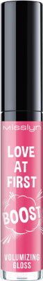 

Блеск для губ Misslyn, At First Boost Volumizing Gloss тон 281.08