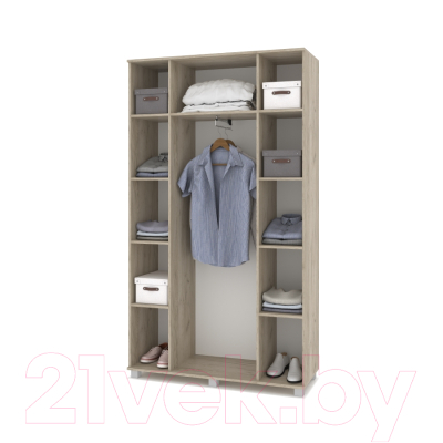 Шкаф Modern Карина К41 (серый дуб/белый)
