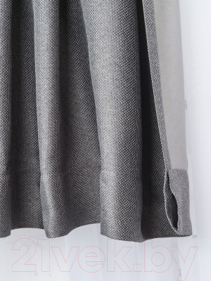 Штора Модный текстиль 01L1 / 112MT391019 (230x150, темно-серый)
