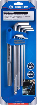 Изображение товара Набор ключей King TONY 20109MRU