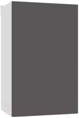 Шкаф навесной для кухни Интермебель Микс Топ ШН 720-4-500 50см (графит серый)