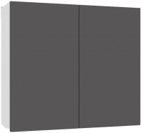 Шкаф навесной для кухни Интермебель Микс Топ ШН 720-7-800 80см (графит серый) - 