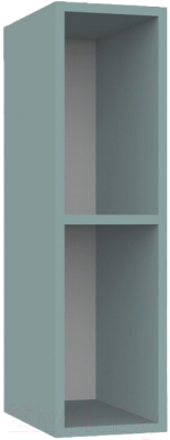 Шкаф навесной для кухни Интермебель Микс Топ ШН 720-1-300 30см (сумеречный голубой)
