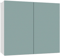 Шкаф навесной для кухни Интермебель Микс Топ ШН 720-7-800 80см (сумеречный голубой) - 
