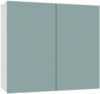 Шкаф навесной для кухни Интермебель Микс Топ ШНС 720-8-800 80см (сумеречный голубой) - 