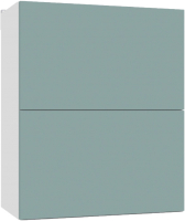 Шкаф навесной для кухни Интермебель Микс Топ ШН 720-10-600 60см (сумеречный голубой) - 