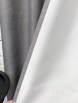 Штора Модный текстиль 01L1 / 112MT6670M28 (250x150, средне серый)