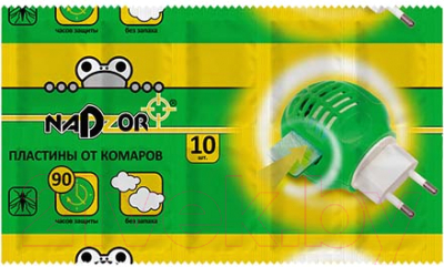 Изображение товара Наполнитель для фумигатора Nadzor ITM003P Пластины от комаров без запаха