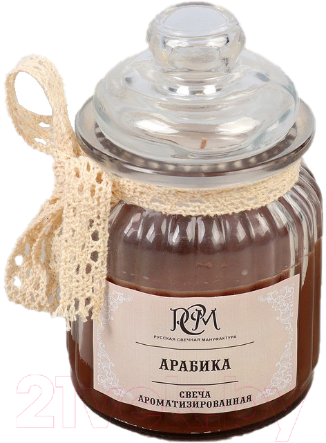 Свеча Русская свечная мануфактура Арабика в банке / 3654482