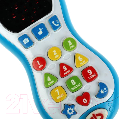 Развивающая игрушка Умка Телефон. Синий трактор / HT1066-R5