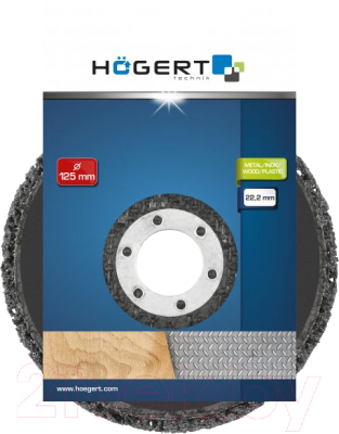 Шлифовальный круг Hoegert HT8D190