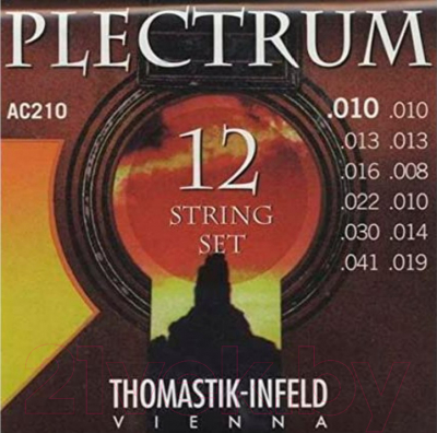 Струны для акустической гитары Thomastik Plectrum AC210