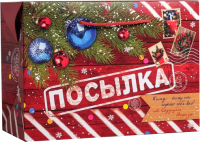 

Коробка подарочная Дарите счастье, Новогодняя посылка / 3425098