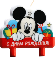 

Свеча для торта Disney, С Днем Рождения. Микки Маус / 4929058