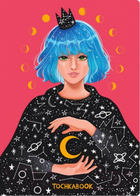 Изображение товара Записная книжка Проф-Пресс Точкабук. Девушка в плаще / 4620129776332