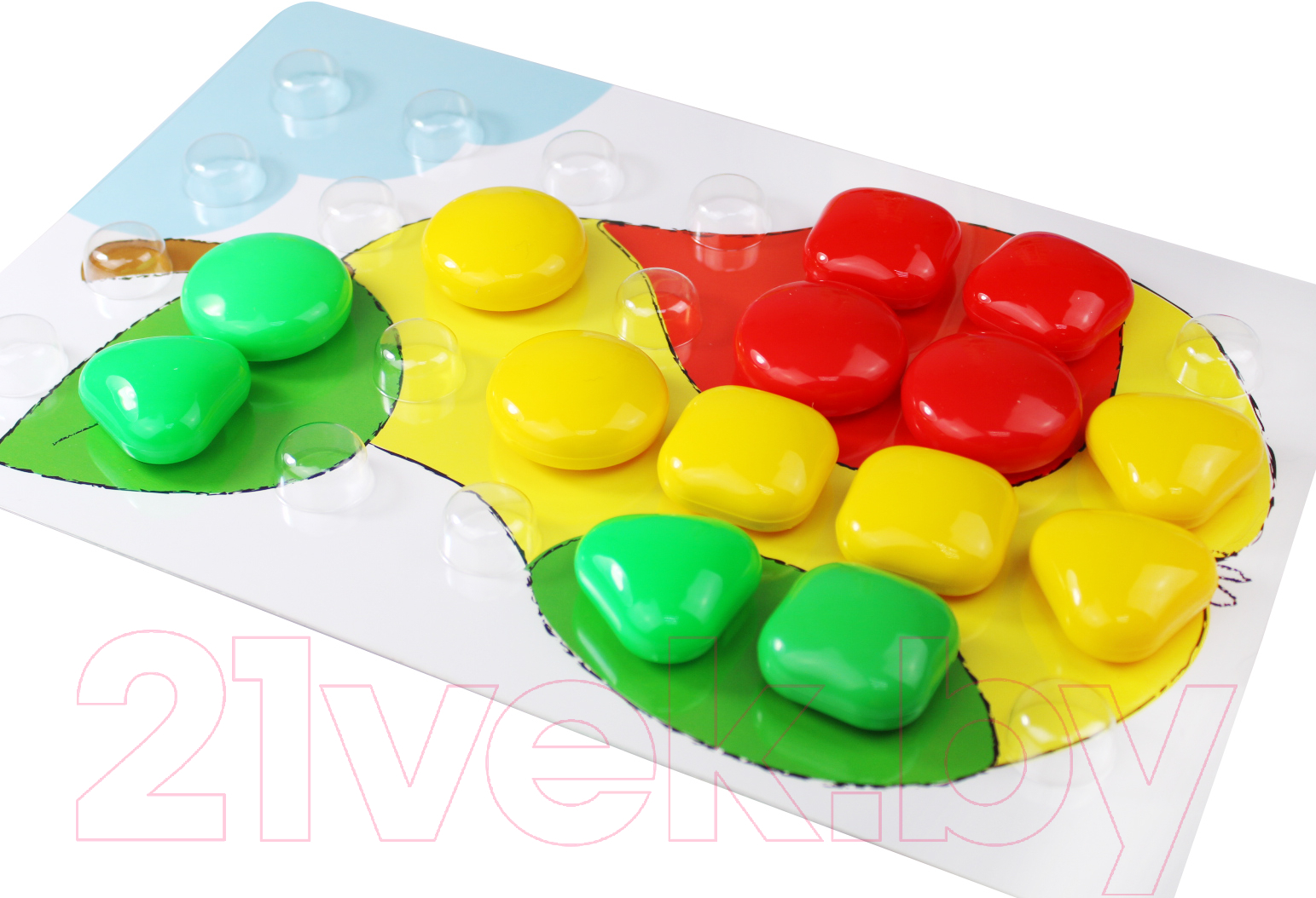 Развивающая игра Baby Toys Мозаика для самых маленьких. Бабочка / 03580 — фото 5