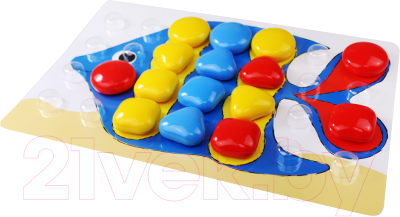 Развивающая игра Baby Toys Мозаика для самых маленьких. Бабочка / 03580