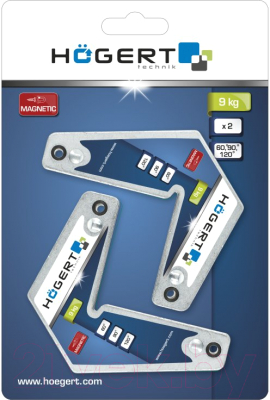 Магнитный фиксатор Hoegert Для сварочных работ HT3B665 (9кг)