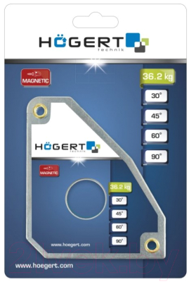 Магнитный фиксатор Hoegert Для сварочных работ HT3B660 (36.2кг)