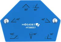 Магнитный фиксатор Hoegert Для сварочных работ Шестигранный HT3B657 (11.5кг) - 