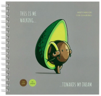Скетчбук Meshu Avocadreams / MS_44873 (60л) - 