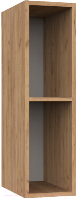 Шкаф навесной для кухни Интермебель Микс Топ ШН 720-1-300 30см (дуб крафт золотой)