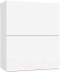Шкаф навесной для кухни Интермебель Микс Топ ШНС 720-11-600 60см (белый премиум) - 