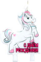 

Свеча для торта Disney, С Днем Рождения Единорог / 4982964