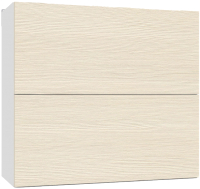 Шкаф навесной для кухни Интермебель Микс Топ ШН 720-10-800 80см (вудлайн кремовый) - 