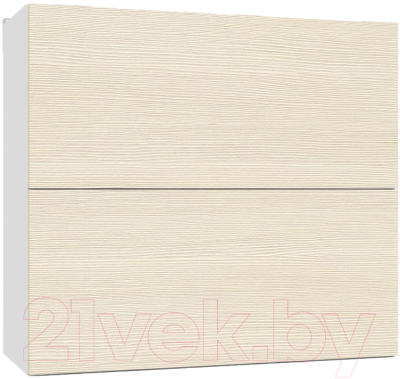Шкаф навесной для кухни Интермебель Микс Топ ШН 720-10-900 90см (вудлайн кремовый)