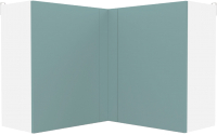 Шкаф навесной для кухни Интермебель Микс Топ ШНУ 720-53-900 90x90см (сумеречный голубой) - 