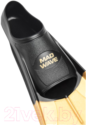 Ласты Mad Wave Fins Training (р-р 41-42, золото)