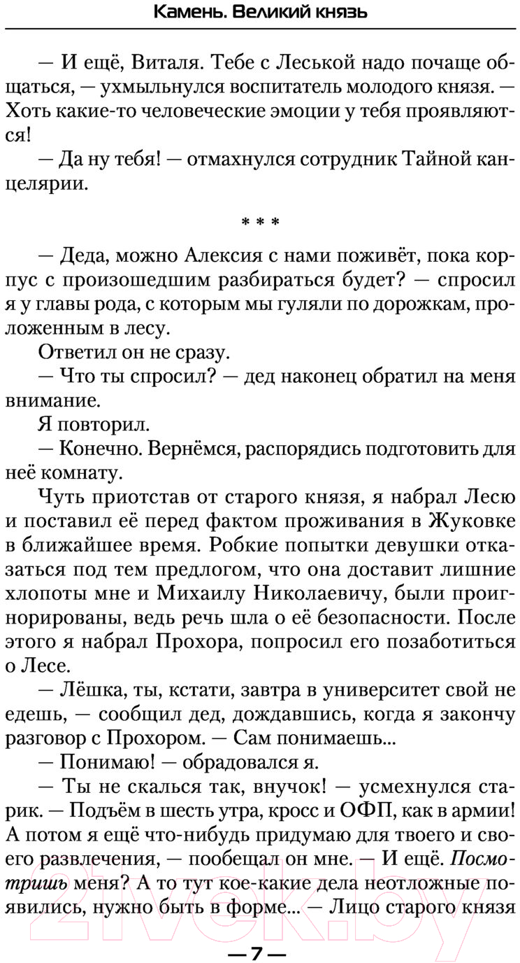 Художественная книга АСТ Камень Великий князь (Минин С.Н.) — фото 6