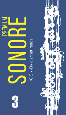 Набор тростей для кларнета FedotovReeds Sonore FR16C004 (10шт)