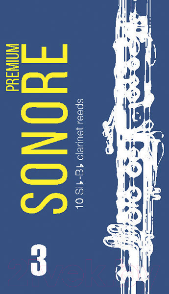 Набор тростей для кларнета FedotovReeds Sonore FR16C004