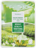 

Маска для лица тканевая Deoproce, Color Synergy Effect Sheet Mask Green