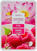 

Маска для лица тканевая Deoproce, Color Synergy Effect Sheet Mask Pink