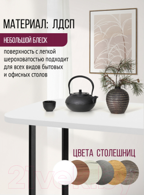 Столешница для стола Millwood М 250x120 (белый)